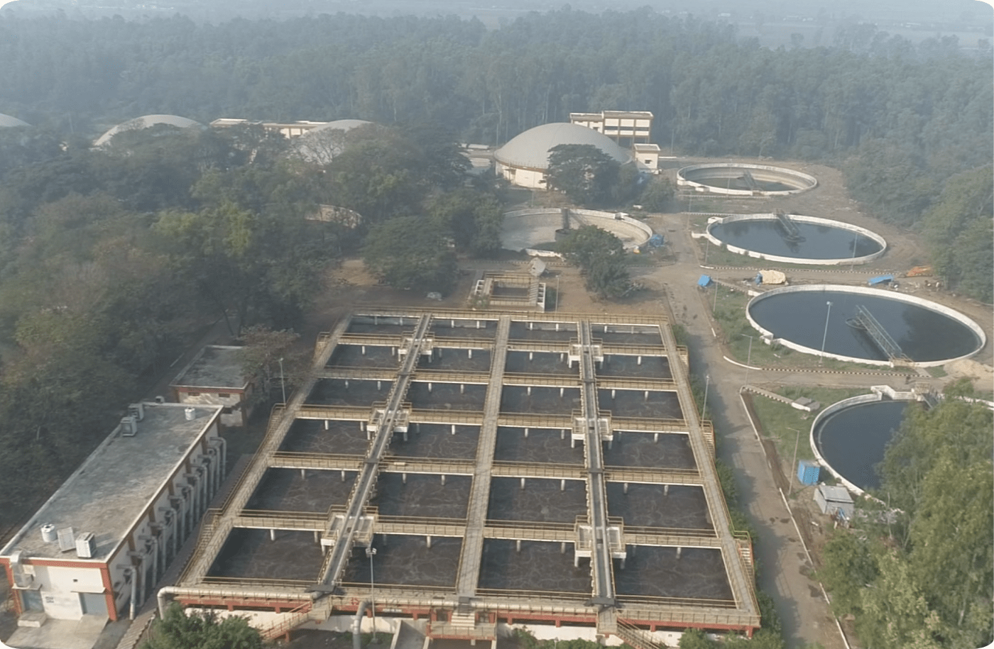200 MLD STP with BNR at Bhesan, Surat
